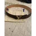 LV Circle leather belt Louis Vuitton
