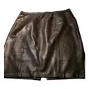 Leather skirt Mac Douglas