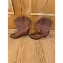 Leather cowboy boots Malababa