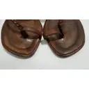 Leather sandal Manolo Blahnik