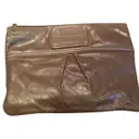 Leather clutch bag Marc Jacobs