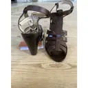 Max Mara Max Mara Atelier leather sandals for sale