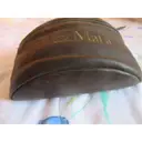 Leather clutch bag Max Mara - Vintage