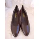 Max Mara Leather heels for sale - Vintage