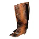 Maxima leather boots Jimmy Choo