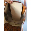 Leather tote MCM