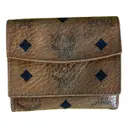 Leather wallet MCM - Vintage