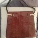 Leather handbag Melluso