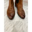 Leather western boots Melvin&Hamilton