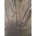 Leather cardi coat Michael Kors