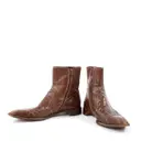 Miu Miu Leather boots for sale - Vintage