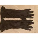 Buy Miu Miu Leather long gloves online