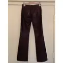 Buy Miu Miu Leather trousers online
