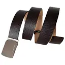 Leather belt Montblanc