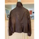 Buy MORESCHI Leather biker jacket online