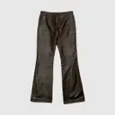 Buy Moschino Leather straight pants online - Vintage