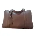 Leather handbag Moynat Paris