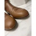 Néo leather buckled boots Hermès
