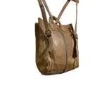 Leather backpack Norma Kamali