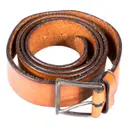 Leather belt Orciani