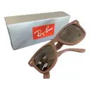 Original Wayfarer leather sunglasses Ray-Ban