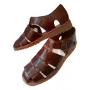 Leather sandals Paraboot
