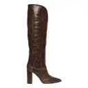 Leather boots PARIS TEXAS