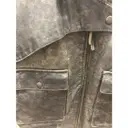 Leather biker jacket Pinko - Vintage