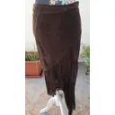 Leather maxi skirt Pinko