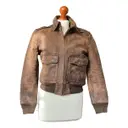 Leather biker jacket Polo Ralph Lauren