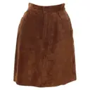 Leather mid-length skirt Polo Ralph Lauren