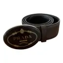 Leather belt Prada - Vintage