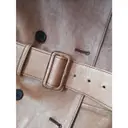 Leather trench coat Prada