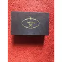 Leather heels Prada