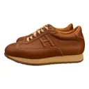 Quicker leather trainers Hermès