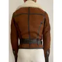 Leather biker jacket Ralph Lauren