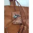 Leather handbag Ralph Lauren - Vintage