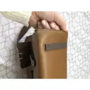 Ribbon leather satchel Prada