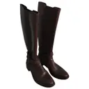 Leather riding boots Heschung