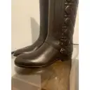 Roadior leather riding boots Dior