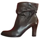 Brown Leather Ankle boots Robert Clergerie