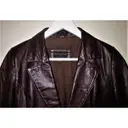 Leather biker jacket Roberto Cavalli - Vintage