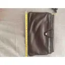 Leather clutch bag Rochas