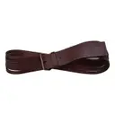 Leather belt Rue Blanche