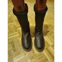 Leather snow boots Salvatore Ferragamo