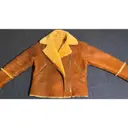 Leather biker jacket Sandro