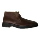 Leather boots Santoni
