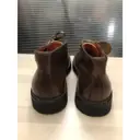 Leather boots Santoni