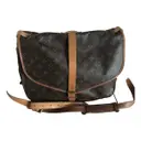 Saumur leather crossbody bag Louis Vuitton