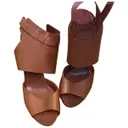 Leather sandals Sergio Rossi